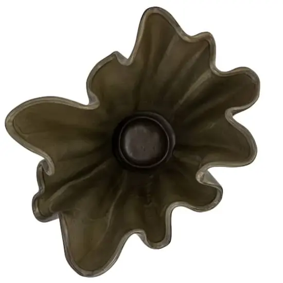 Hello Honey&reg; 12" Sage Reactive Glaze Stoneware Ruffled Vase {9}