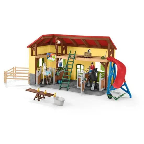 Schleich Farm World Horse Stable Playset {4}