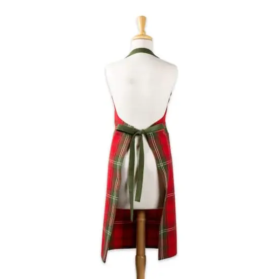 DII&reg; Vintage Holiday Tartan Chef Apron {3}