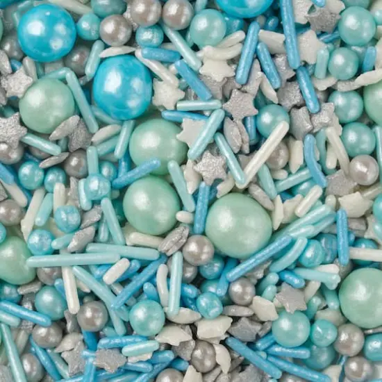 PME Cake Sweet Street&reg; 7.3oz. Sprinkle Mix Glacial {1}