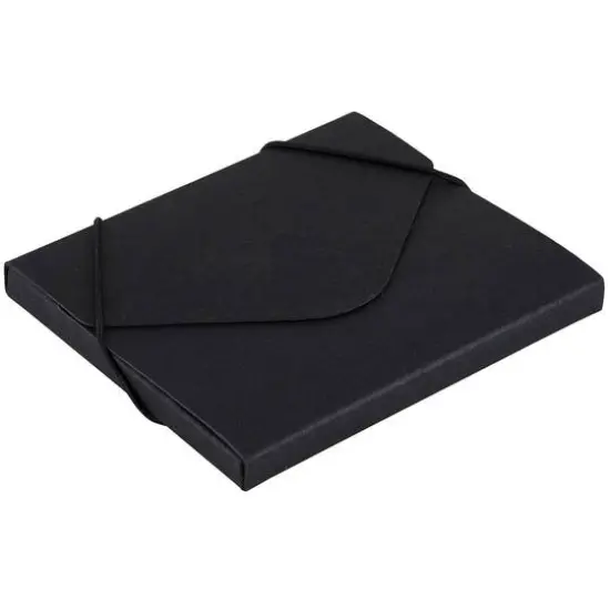 JAM Paper Black Kraft CD Size Portfolio {6}