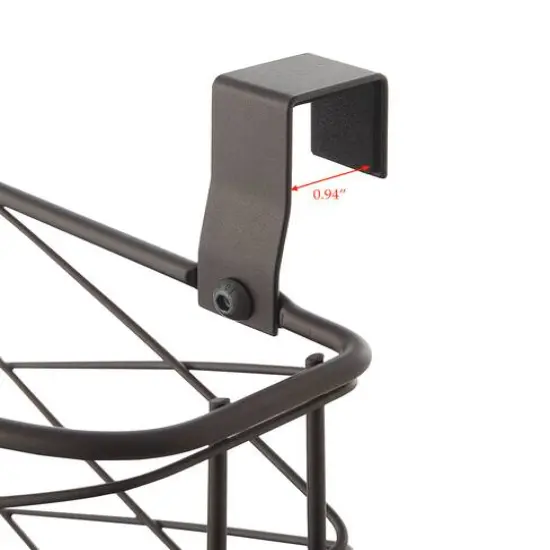 SunnyPoint Storage Organizer Basket Oil Rubbed Bronze {5}