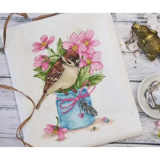 Oven Spring Greetings Cross Stitch Kit {1}