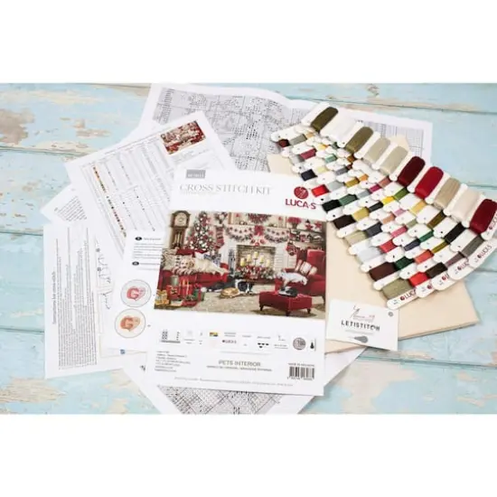 Luca-S Pets Interior Counted Cross Stitch Kit {3}