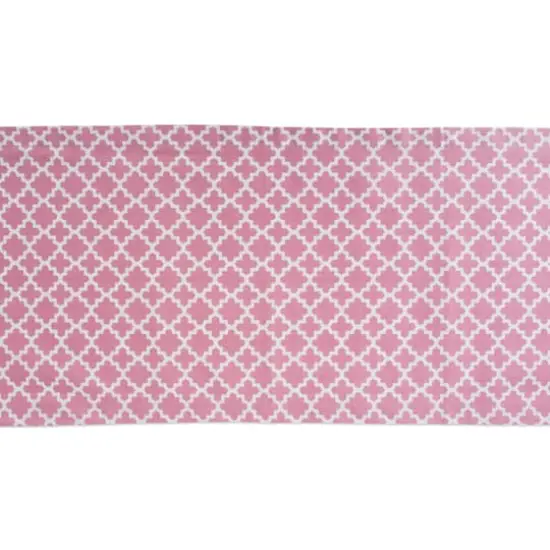 Rose Lattice Table Runner 14" x 108" {3}