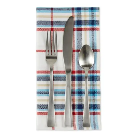 Lighthouse Plaid Napkin, 6ct. {4}
