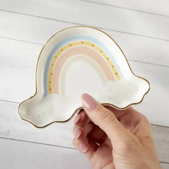 Kate Aspen Boho Rainbow Trinket Dish {7}