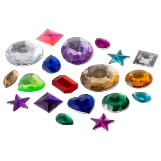 Creatology&trade; Acrylic Gems, Large Assorted {1}
