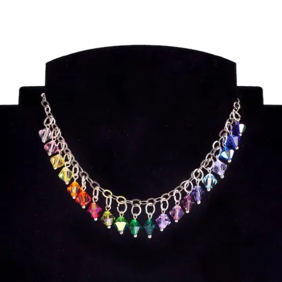 Preciosa Glass Crystal Bicone Beads, 6mm by Bead Landing&trade; Light Amethyst AB {5}