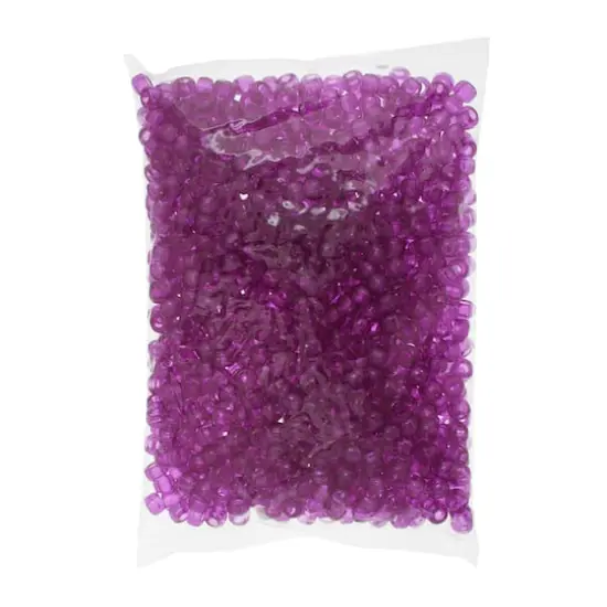 John Bead 9mm Transparent Pony Beads, 1,000ct. Dark Amethyst {6}