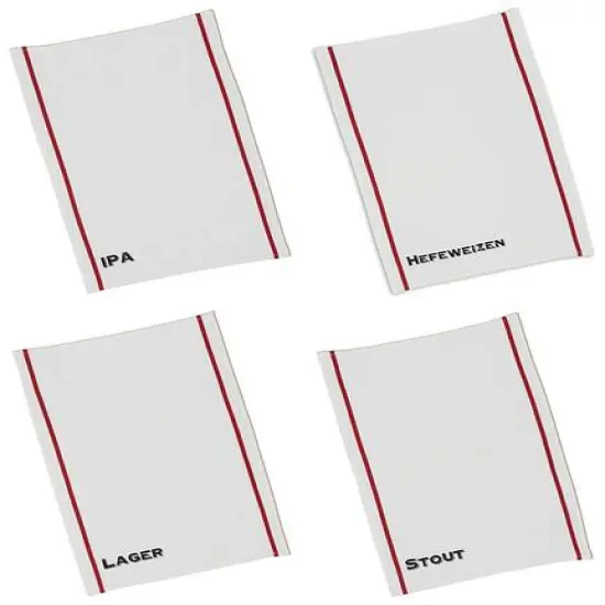 DII&reg; Assorted Beer Pub Print Dishtowel (Set of 4) {1}