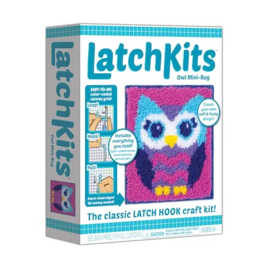 LatchKits Owl Mini-Rug {1}