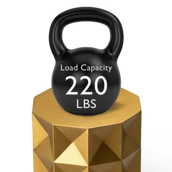 Glitzhome&reg; 17" Antique Gold Geometric Side Table {7}