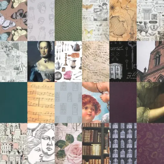 6" x 6" Dark Academia Paper Pad by Recollections&trade;, 48 Sheets {3}