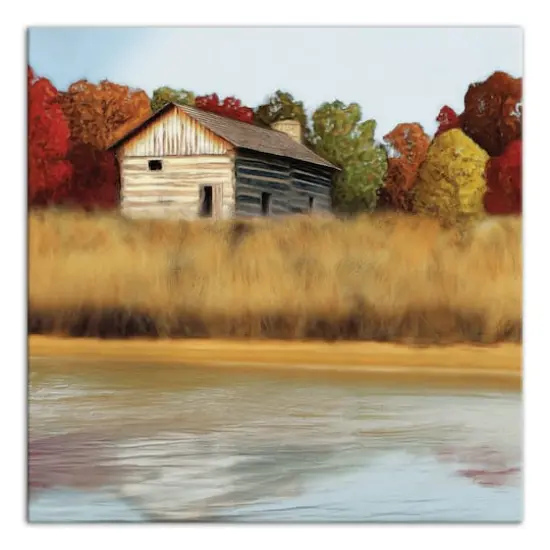 Cabin Fever Canvas Wall Art {1}