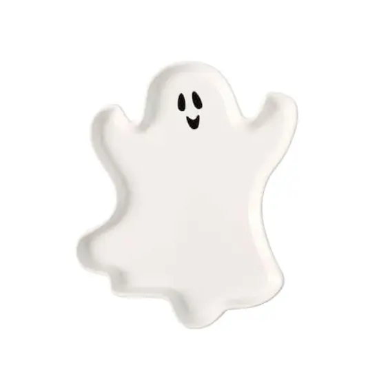 11.75" Ceramic Ghost Platter by Makery™ {1}