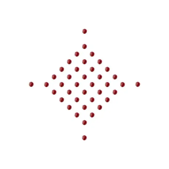 John Bead Preciosa 4mm Czech Crystal Glass Faceted Round Beads, 40ct. Siam {4}