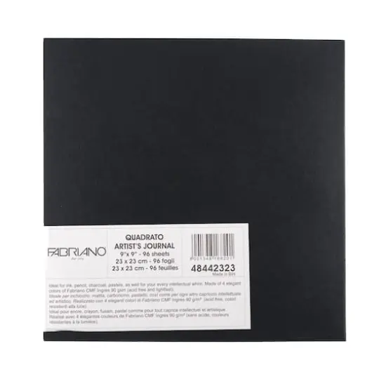 Fabriano&reg; Quadratto Artist's Journal, 9" x 9" {4}