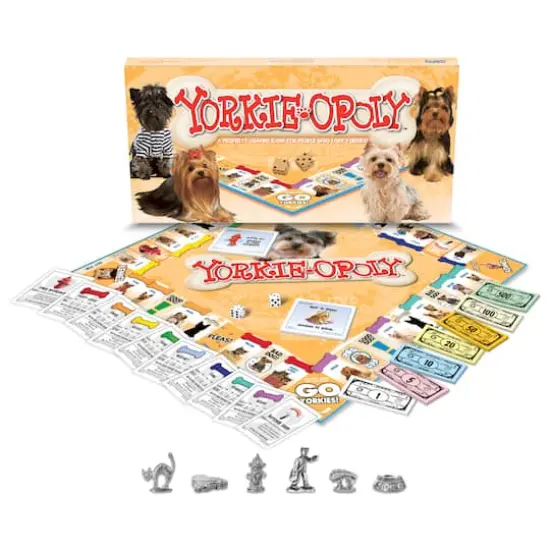 Late For The Sky Yorkie-Opoly&trade; Board Game {6}