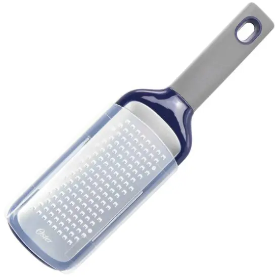 Oster Bluemarine Stainless Steel Short Grater with Plastic Handle {4}