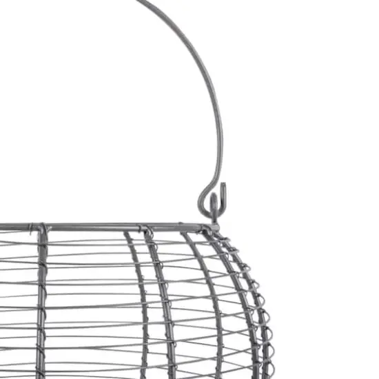 DII&reg; Gray Vintage Metal Basket Set {1}