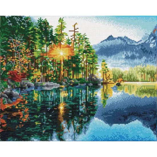 Diamond Art Premium Lakeview Kit {1}