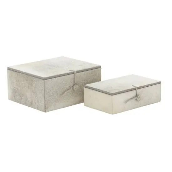 Gray Leather Natural Box Set, 10" & 11" {3}