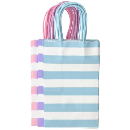 Pastel Stripe Value Pack Small Bags by Celebrate It&trade; {1}