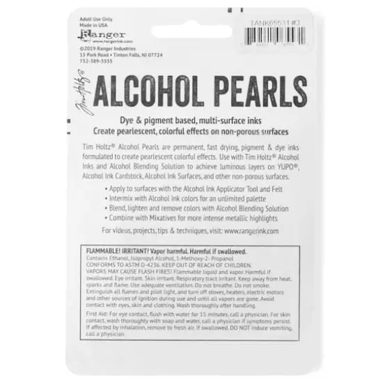 Ranger Tim Holtz&reg; Alcohol Pearl Ink Kit Villianous/Envy/Enchanted {11}