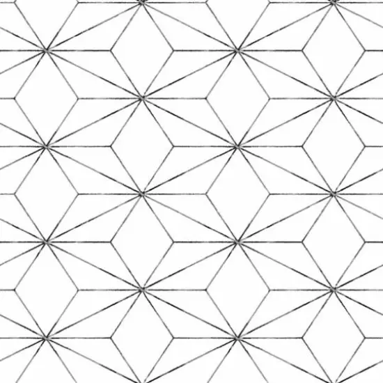 RoomMates Geo Blockstar Peel & Stick Wallpaper Black {1}