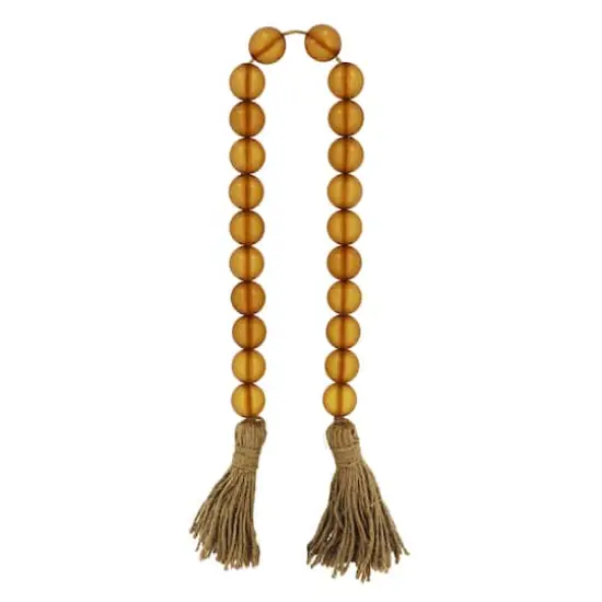 37" Amber Hanging Bead Wall D&eacute;cor by Ashland&reg; {1}