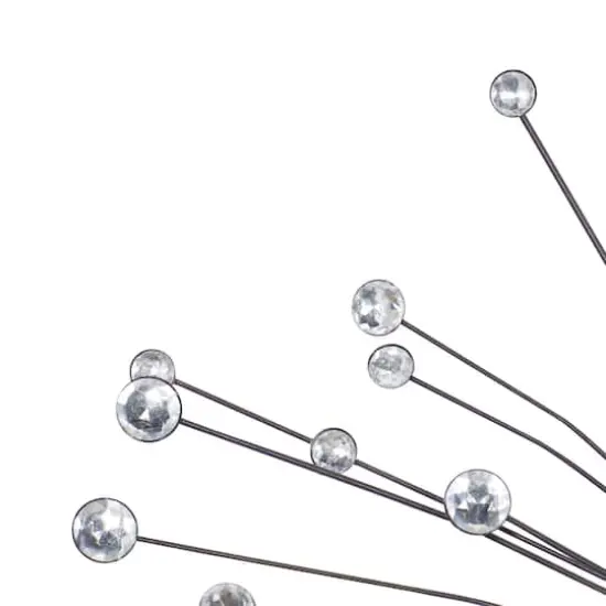 Clear Acrylic Starburst Glam Wall Decor Set {4}