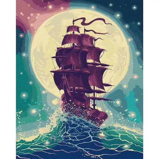 Through the Waves Painting by Numbers Kit {1}