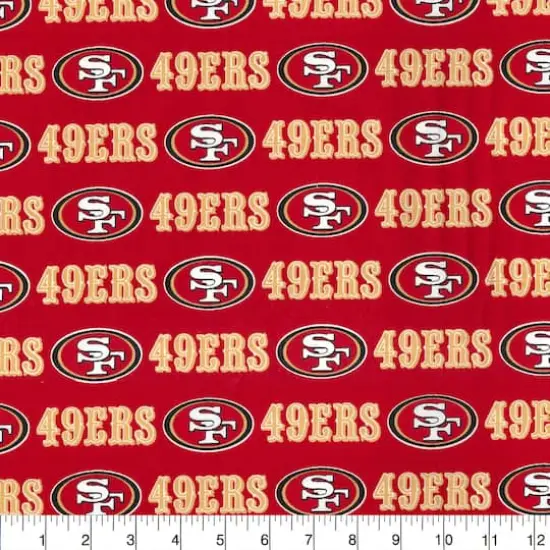 NFL San Francisco 49ers Cotton Fabric {3}