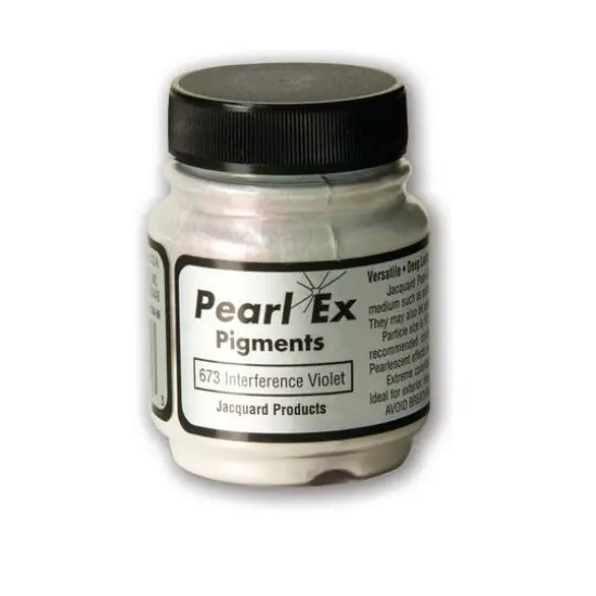 Jacquard Pearl Ex Pigment, 0.5oz. Interference Violet {1}