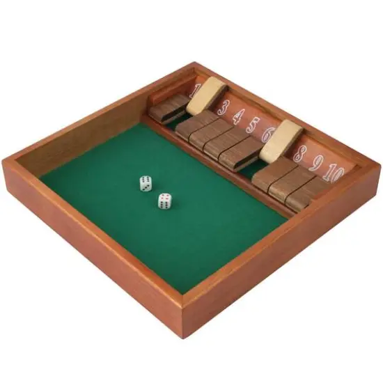 Toy Time Shut the Box Zero Out Game {1}