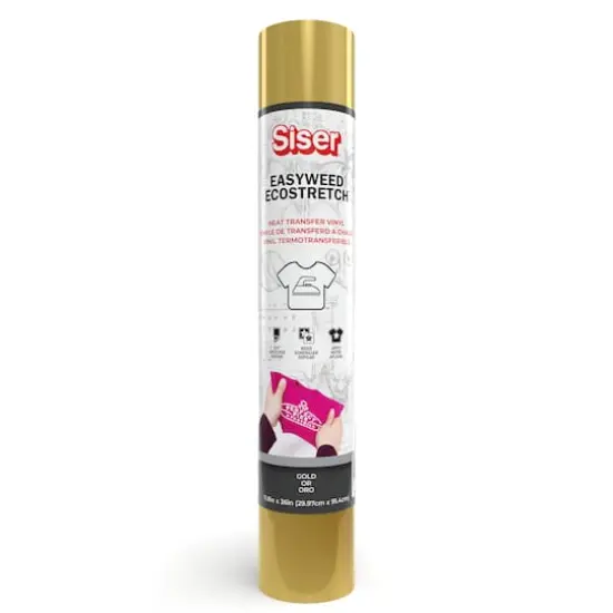 Siser&reg; EasyWeed&reg; EcoStretch&trade; Heat Transfer Vinyl, 36" Gold {1}