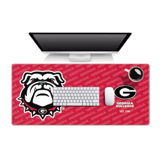 College Football Logo Series Desk Pad Georgia Bulldogs {1}