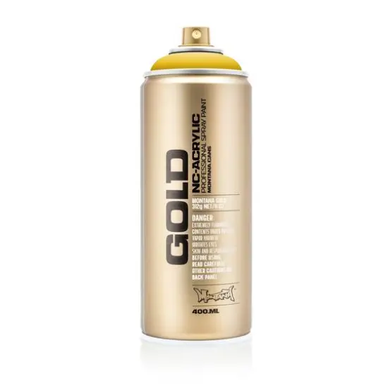 Montana&trade; Gold Acrylic Professional Spray Paint G1030 Banana {5}
