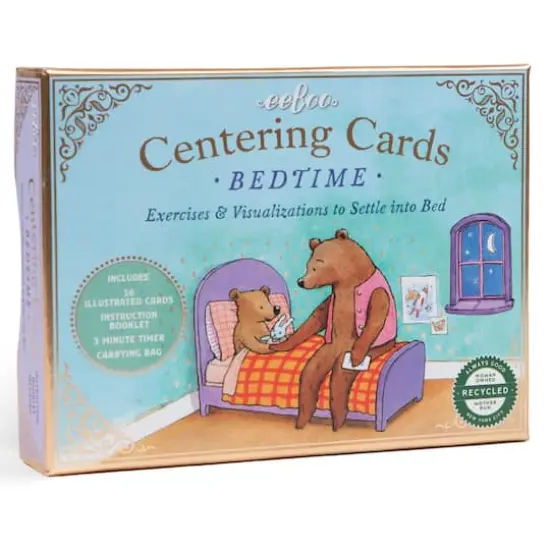 eeBoo Bedtime Centering Cards {1}