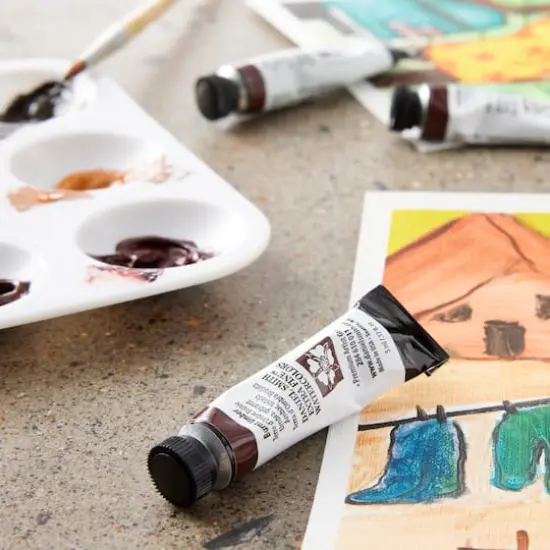 Daniel Smith Extra Fine&trade; Watercolor, 5mL Burnt Umber {4}