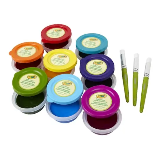Crayola&reg; Spill-Proof Washable Paint Kit {7}