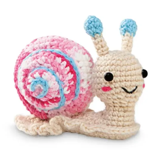 Intermediate Snail Amigurumi Crochet Kit by Loops & Threads&reg; {1}