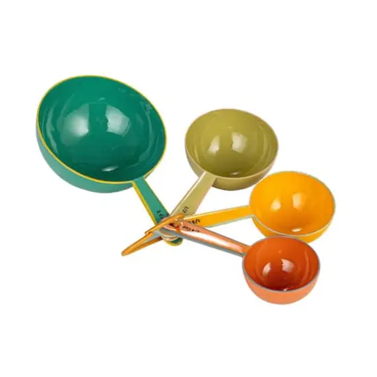 Hello Honey&reg; Multicolor Enameled Stainless Steel Measuring Spoon Set {1}