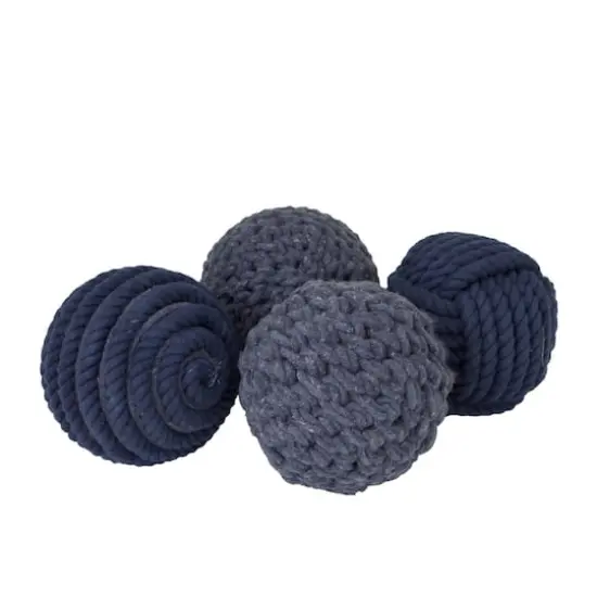 Blue Coastal Abstract Orbs & Vase Filler {8}