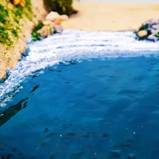 JTT Scenery Products Model Blue Water Paint, 2oz. {3}