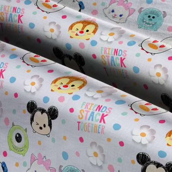 Disney&reg; Tsum Tsum I Love My Friends Cotton Fabric {4}