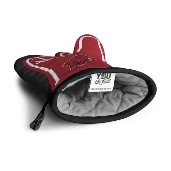 Quilted No.1 Oven Mitt Arkansas Razorbacks {5}