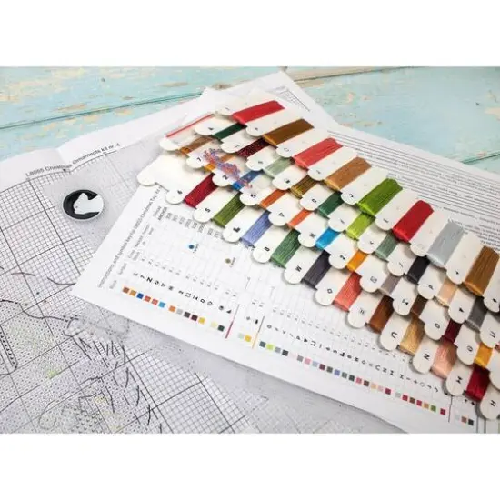 Letistitch Christmas Ornaments Counted Cross Stitch Kit {6}