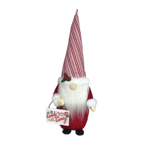 Santa's Workshop 17" Candy Cane Gnome Plush {1}
